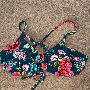 Floral Bikini Top